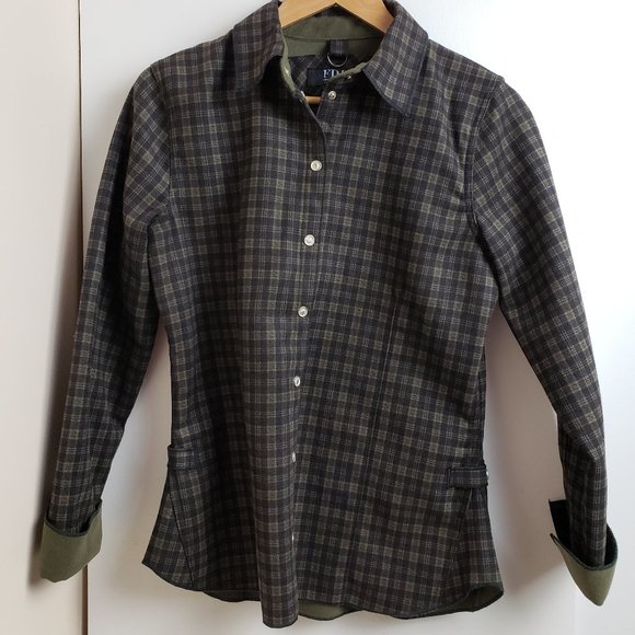 French Dressing Jeans Shirt Jacket ~ Size Small - Picture 1 of 7